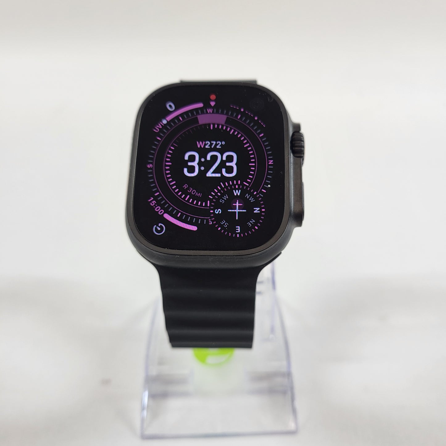 Factory Unlocked Apple Watch Ultra 3 49MM Titanium Black Sport Band MF0J4LW/A