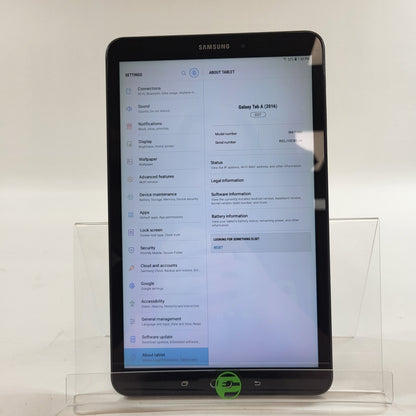 WiFi Only Samsung Galaxy Tab A 10.1" 16GB Black SM-T580