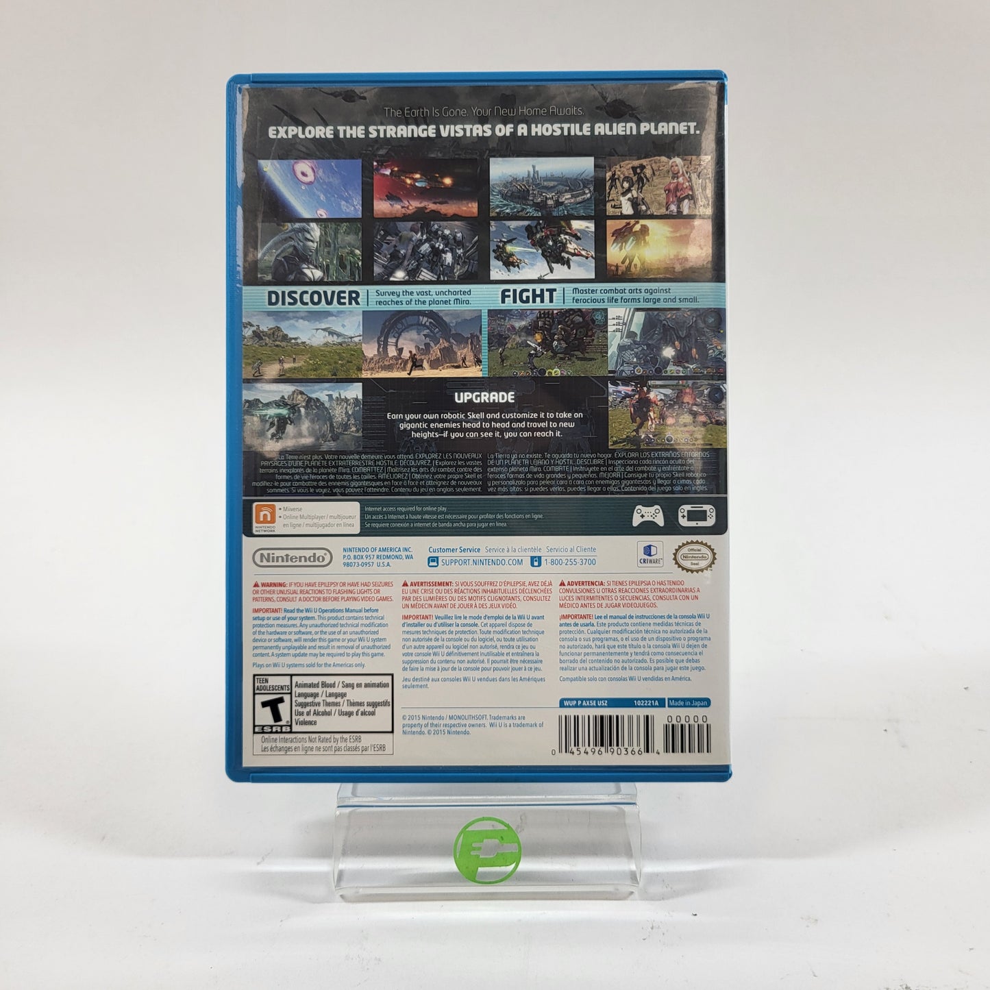 Xenoblade Chronicles X (Nintendo Wii U, 2015)