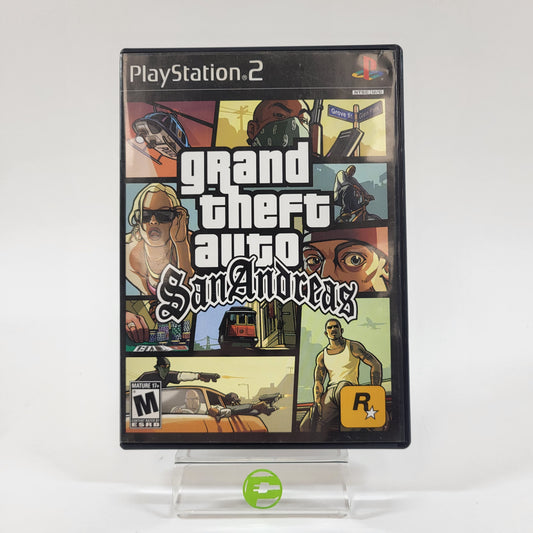 Grand Theft Auto San Andreas (Sony PlayStation 2 PS2, 2004)
