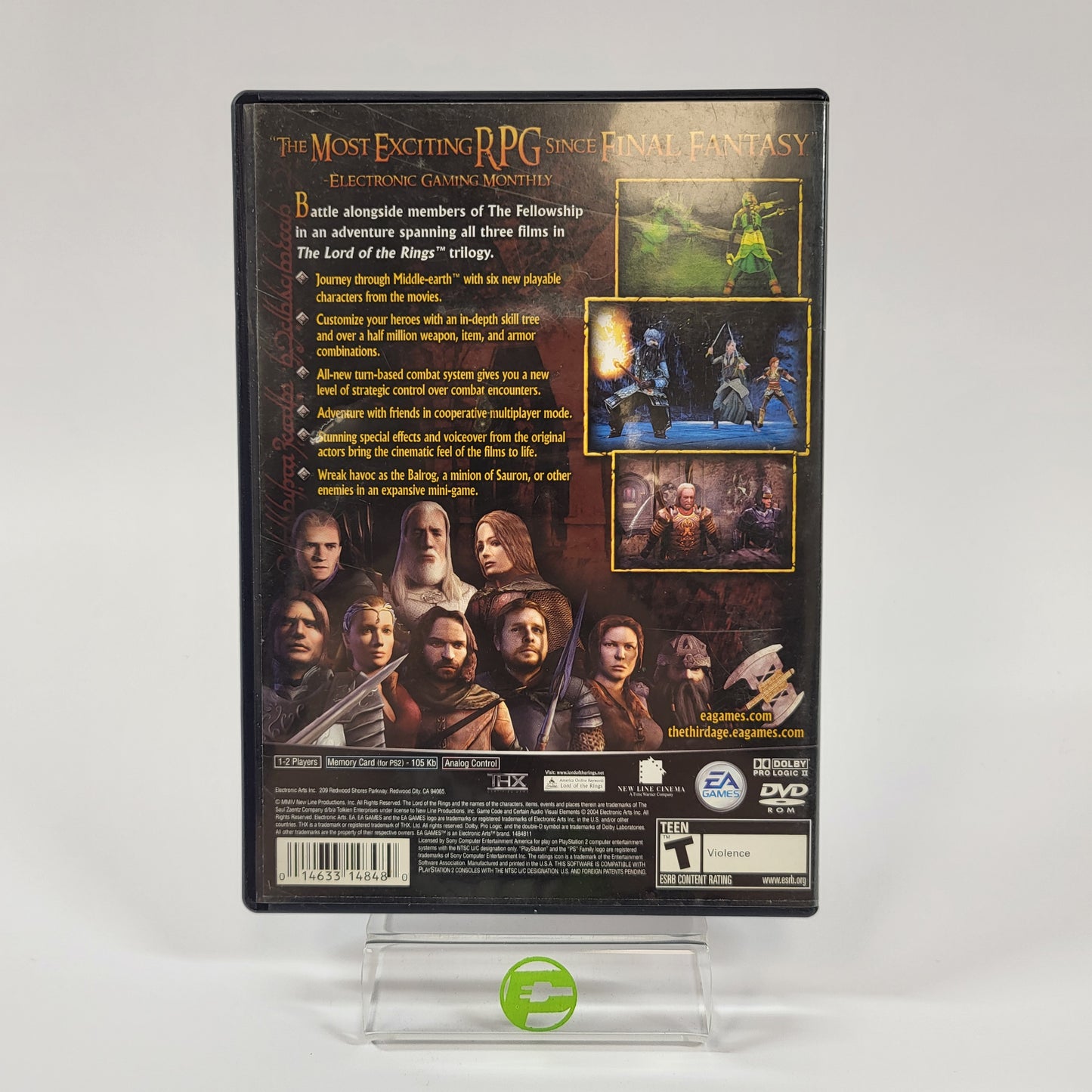 Lord of the Rings: The Third Age (Sony PlayStation 2 PS2, 2004)
