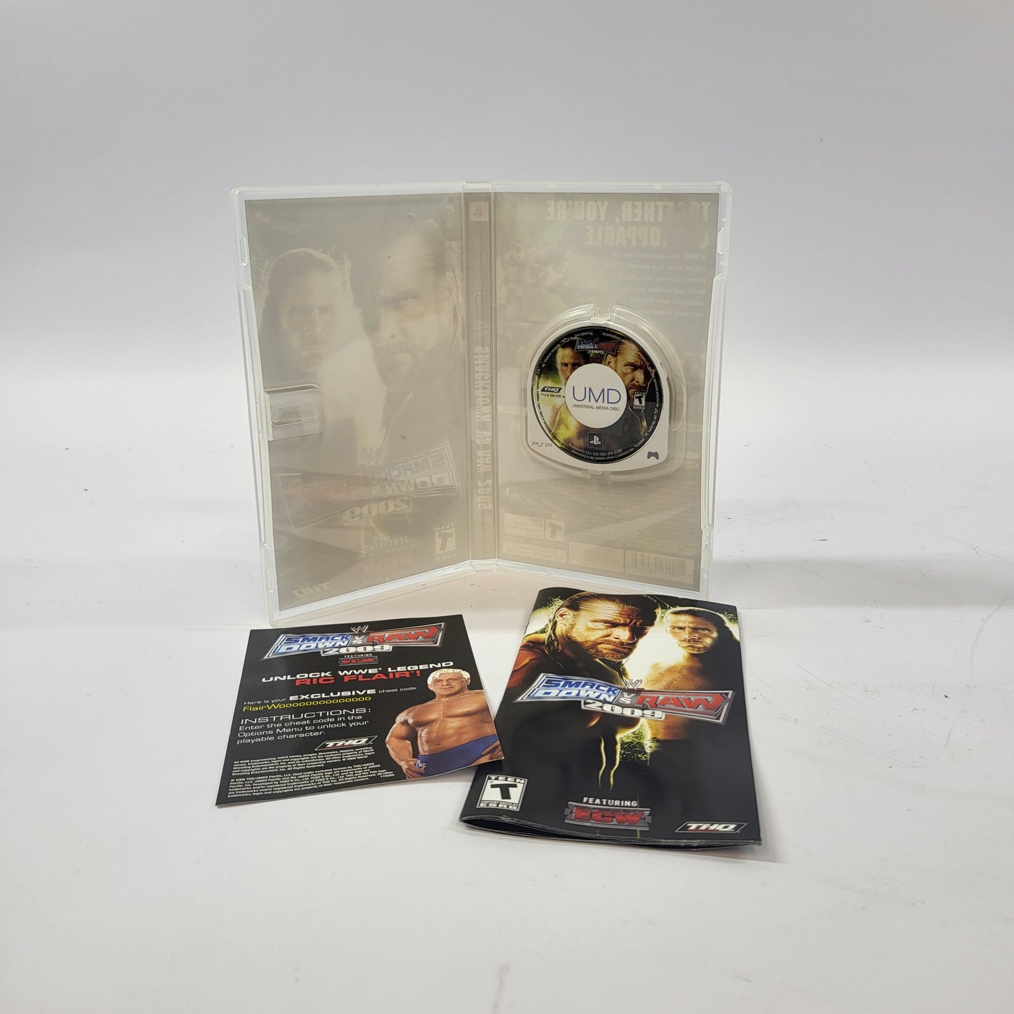 WWE Smackdown vs. Raw 2009 (Sony PlayStation Portable PSP, 2008)