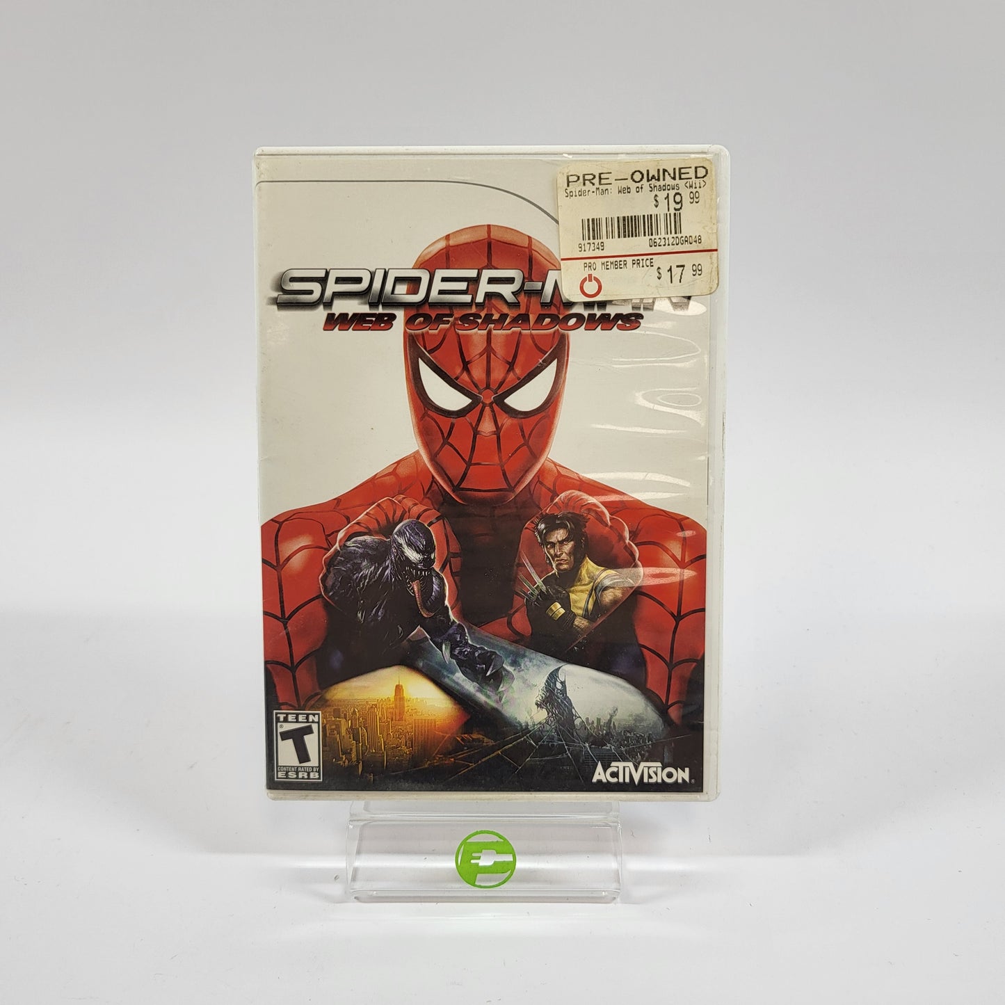Spiderman Web Of Shadows Wii (Nintendo Wii, 2008)