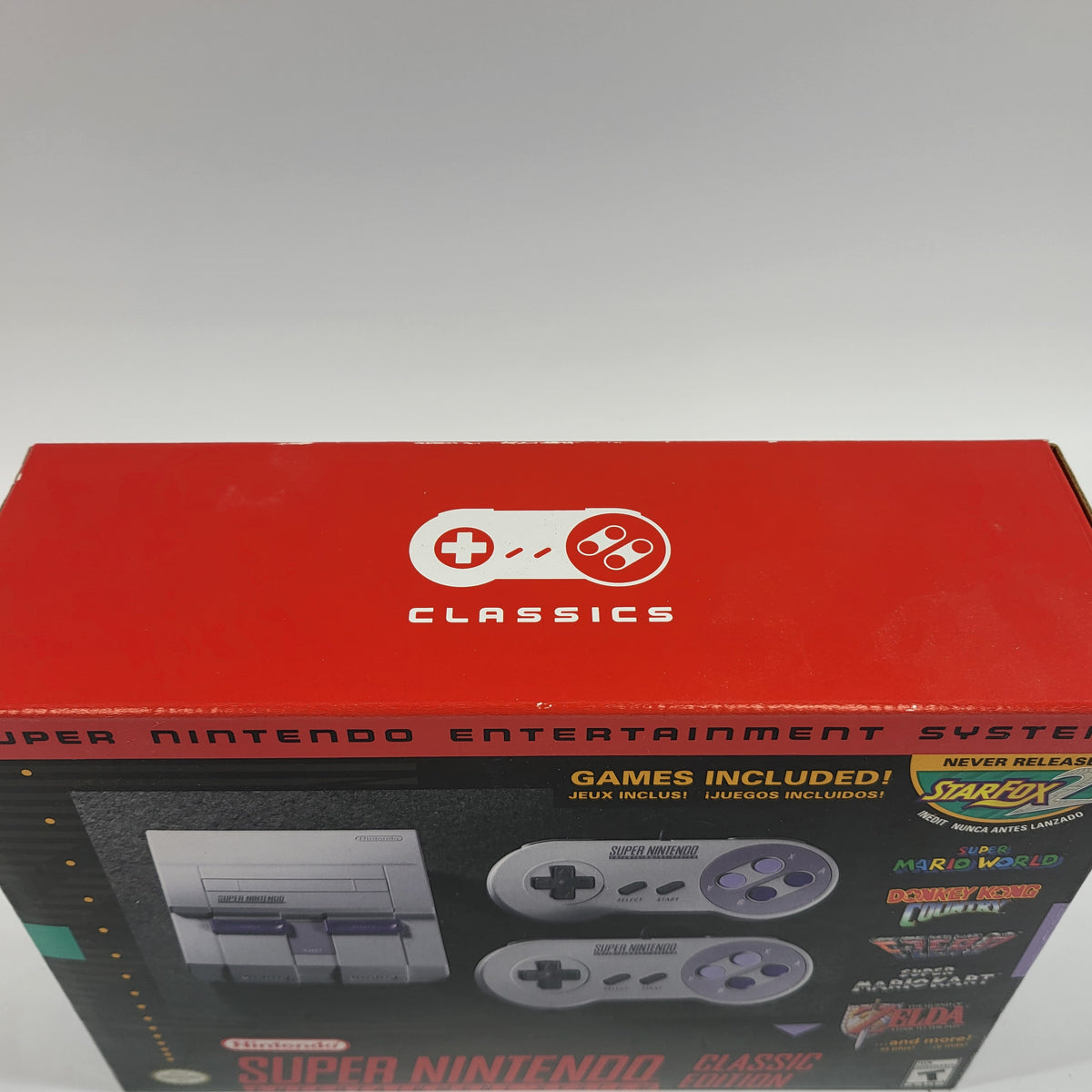 Nintendo SNES Classic Edition Console Gaming System CLV-201 Gray