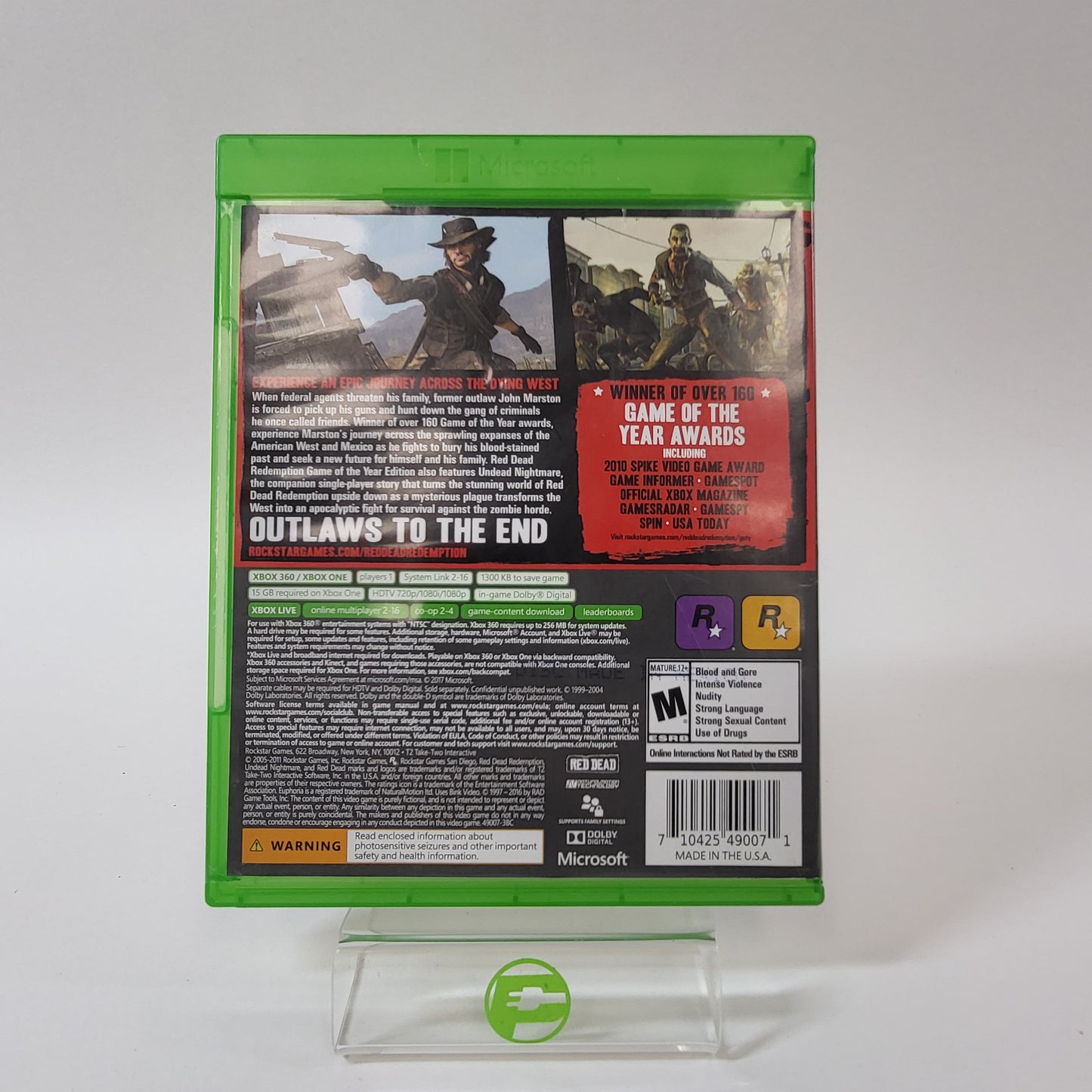 Red Dead Redemption [Game of the Year] (Microsoft Xbox 360, 2011)