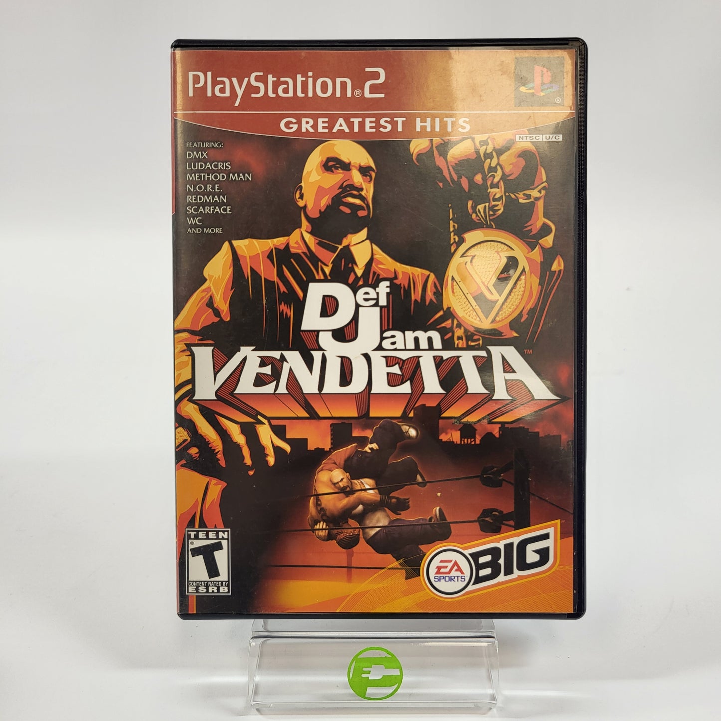 Def Jam Vendetta [Greatest Hits] (Sony PlayStation 2 PS2, 2003)