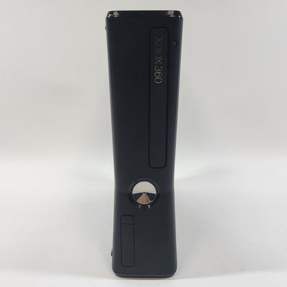 Microsoft Xbox 360 S 4GB Console Gaming System Only Matte Black 1439 READ