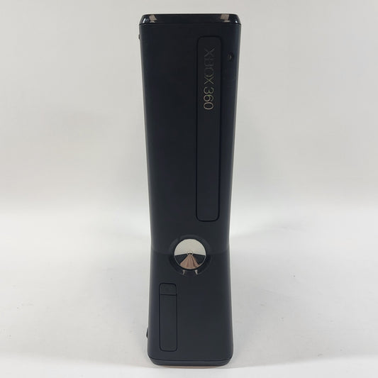 Microsoft Xbox 360 S 4GB Console Gaming System Only Matte Black 1439 READ