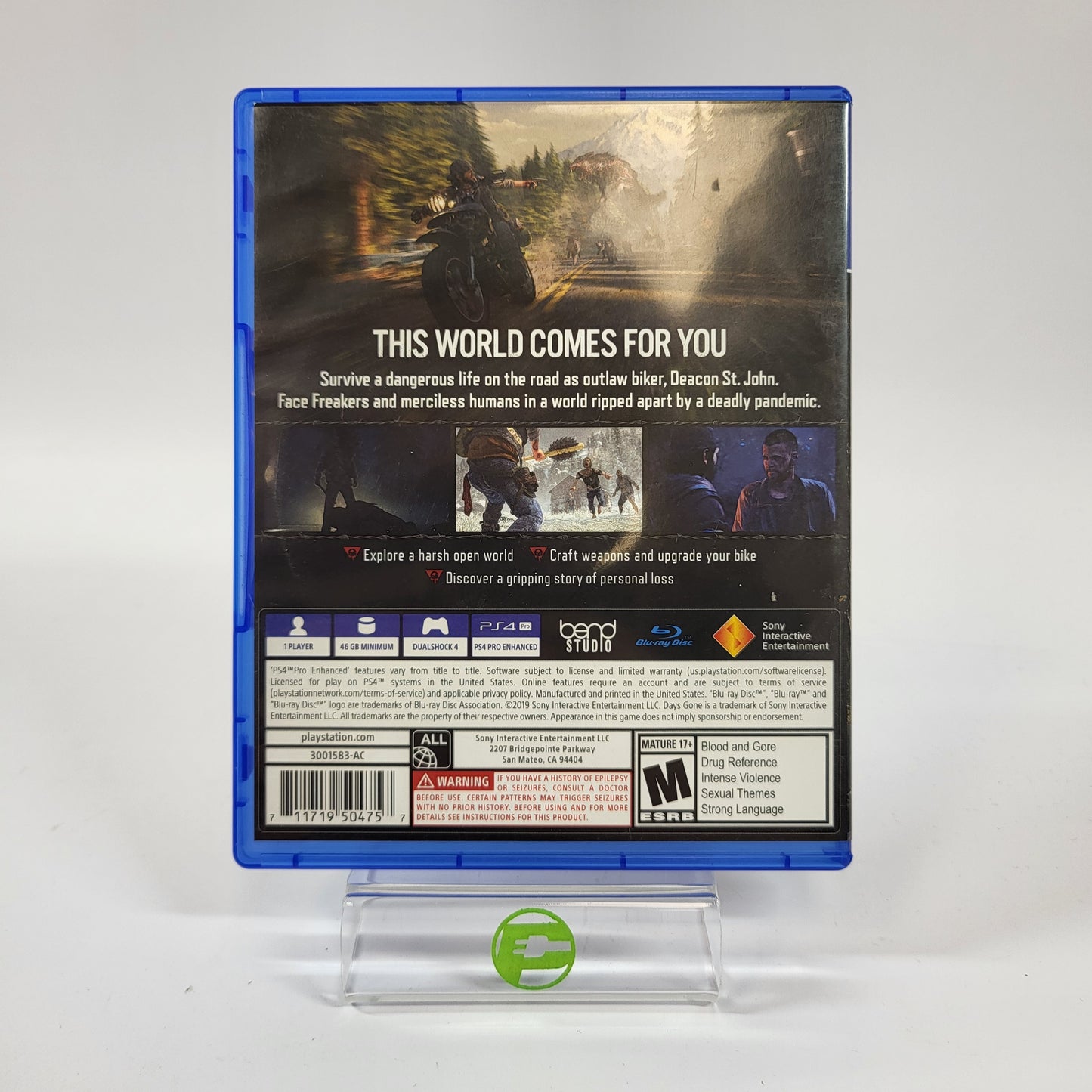 Days Gone (Sony PlayStation 4 PS4, 2019)