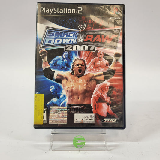 WWE Smackdown Vs. Raw 2007 (Sony PlayStation 2 PS2, 2006)