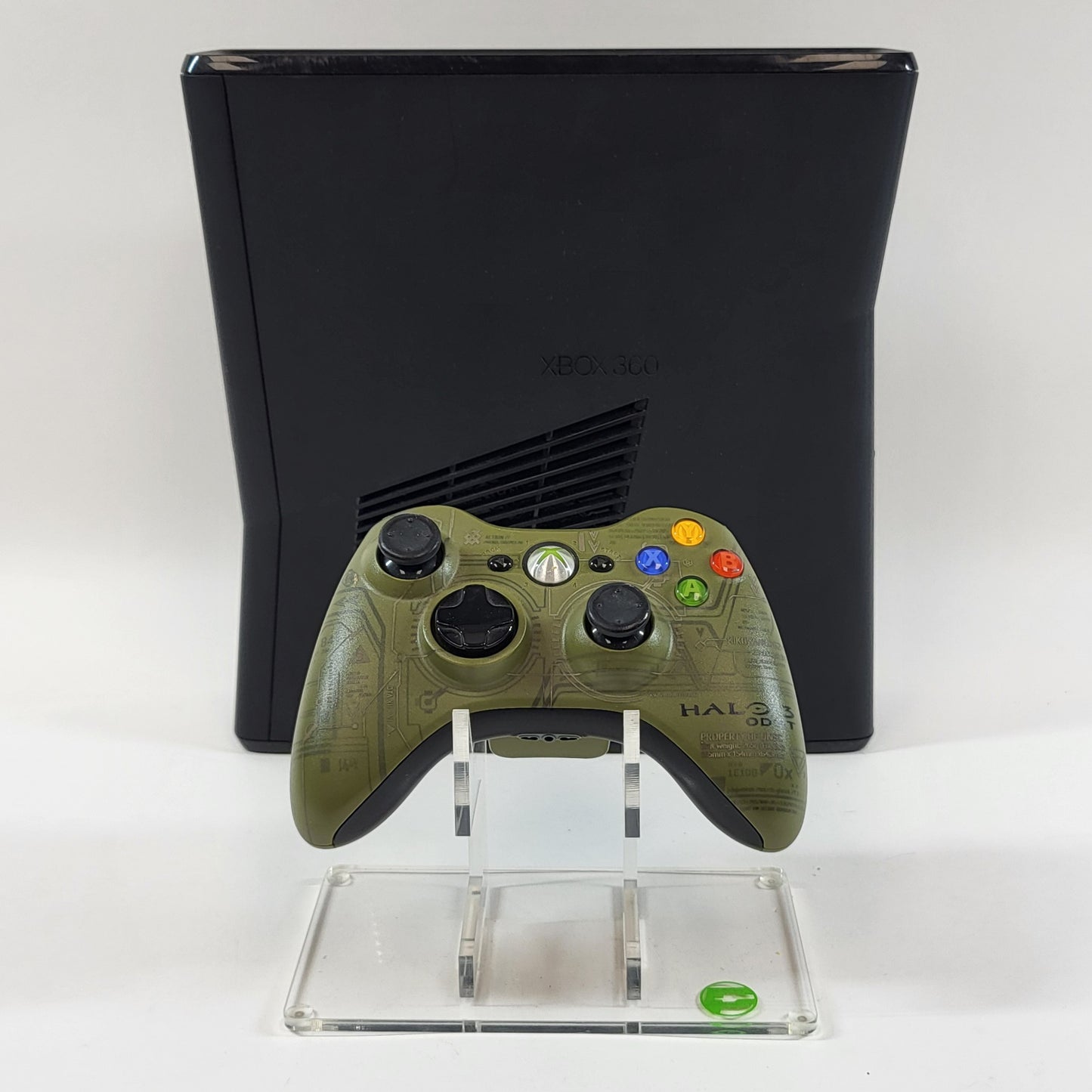 Microsoft Xbox 360 S 4GB Console Gaming System Black 1439 320GB HDD INCLUDED