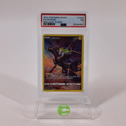 Pokémon TCG Brilliant Stars Zekrom TG05/TG30 Holo English PSA 7 Near Mint