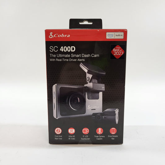 New Cobra  SC 400D Smart Dash Cam