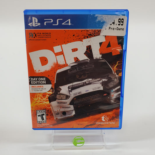 Dirt 4 (Sony PlayStation 4 PS4, 2017)