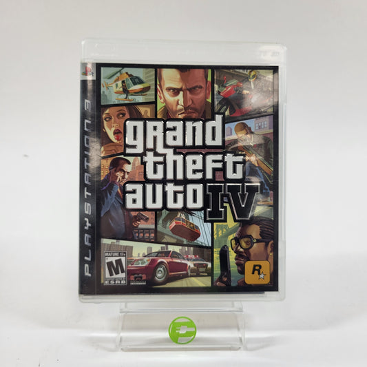 Grand Theft Auto IV (Sony PlayStation 3 PS3, 2008)