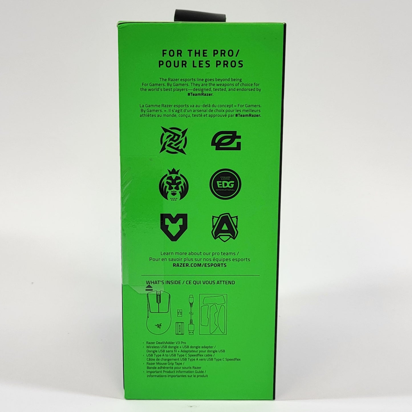 New Razer Deathadder V3 Pro RZ01 Wireless Mouse White