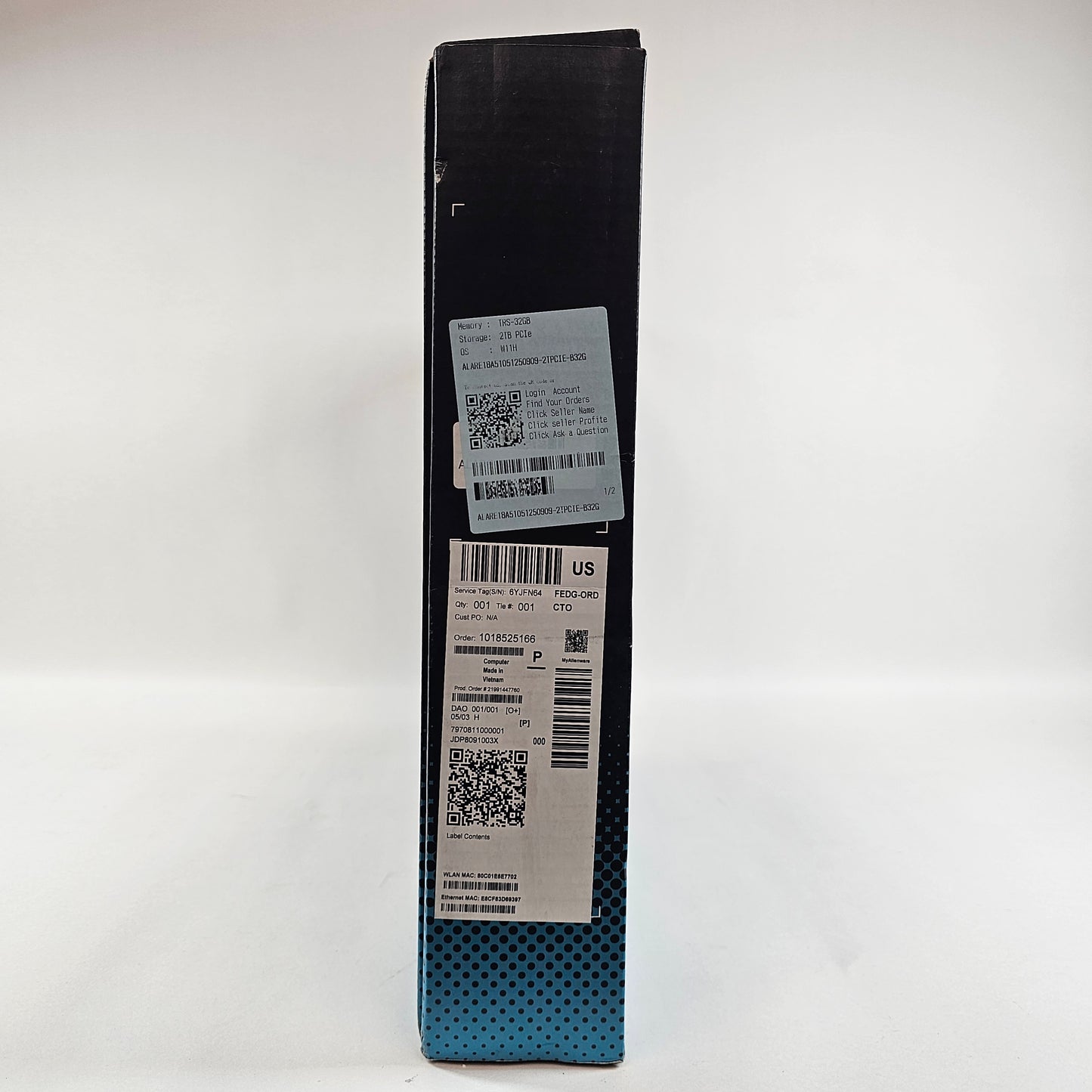 New Alienware 18 AREA-51 18" Core Ultra 9 275HX 32GB RAM 2TB RTX 5080