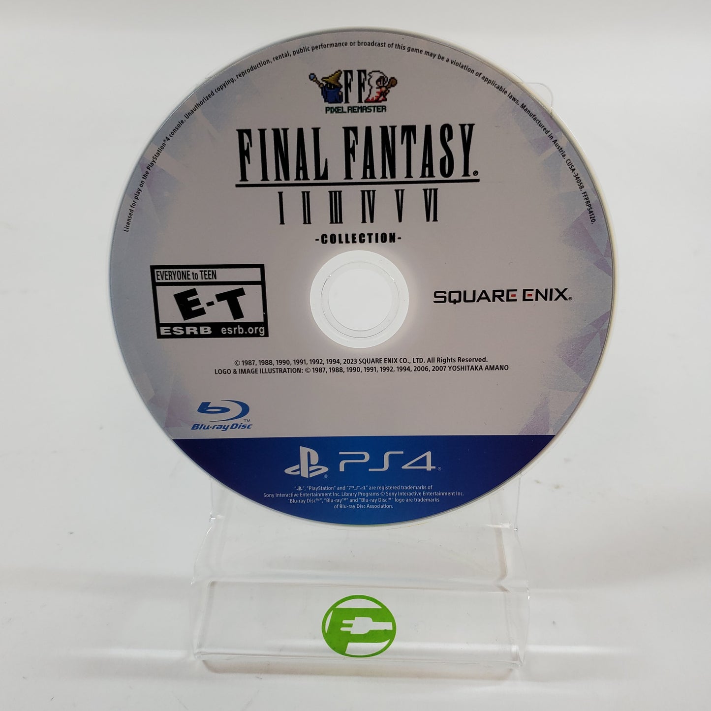 Final Fantasy I-VI Collection Pixel Remaster PlayStation 4 PS4 2023 Disc Only