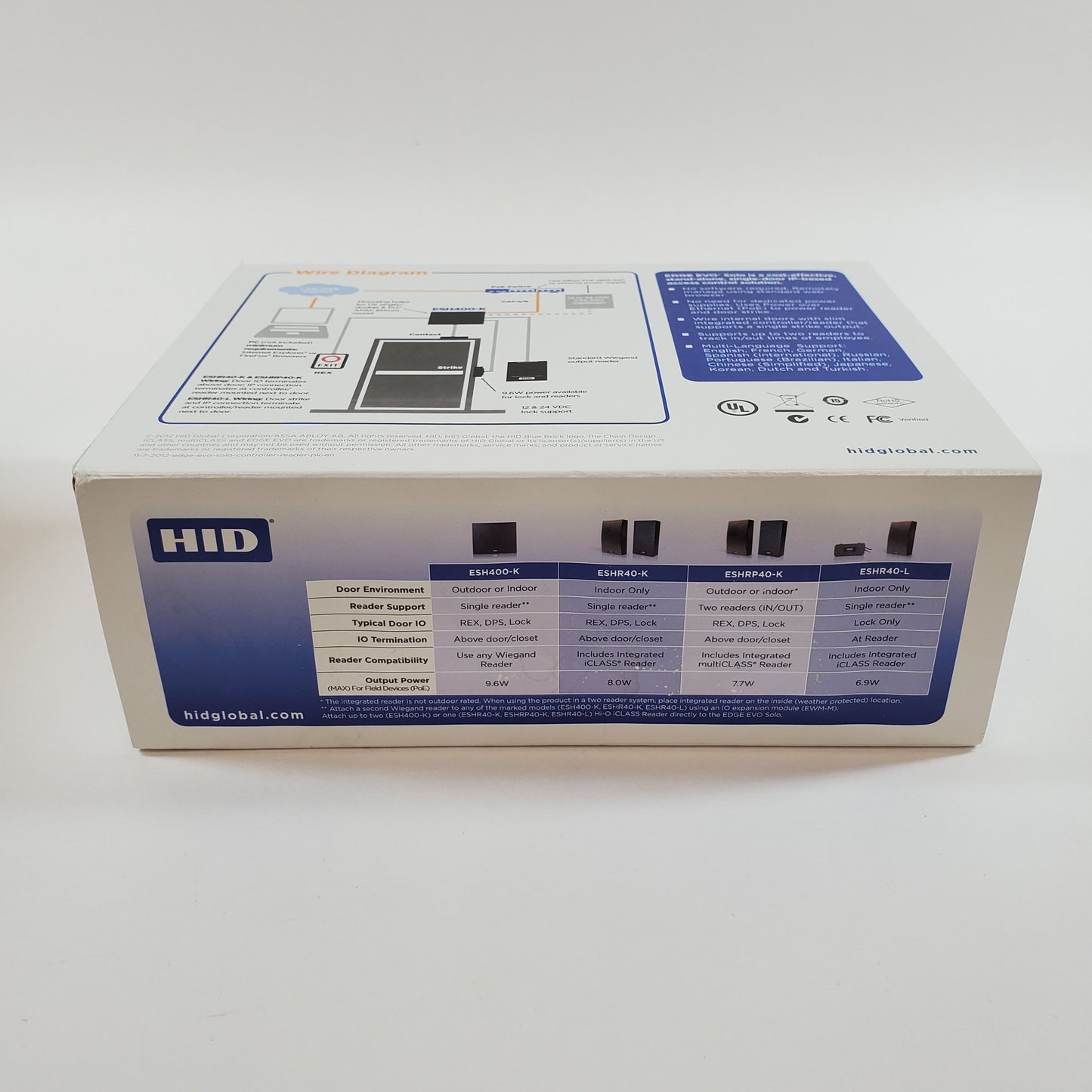 New HID Edge Evo Solo  Single Door Access Control System ESH400-K
