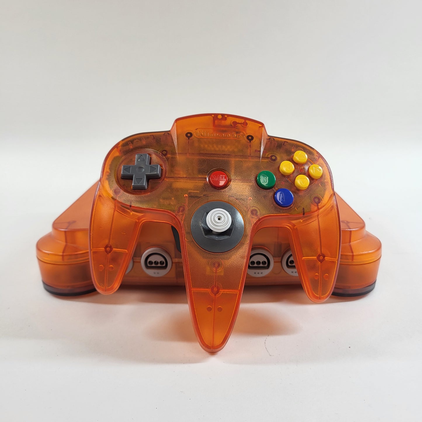 Nintendo 64 N64 Video Game Console NUS-001 Fire Orange