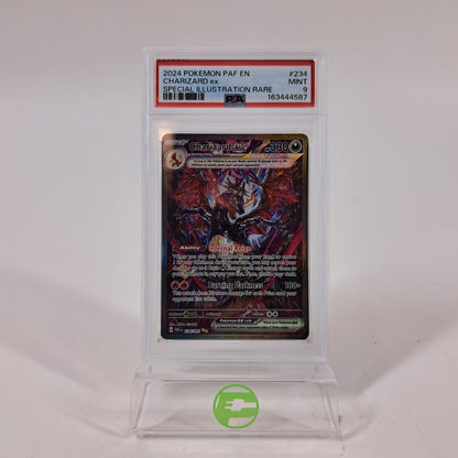 Pokémon TCG Paldean Fates  Charizard ex 234/091 Holo English PSA 9 Mint