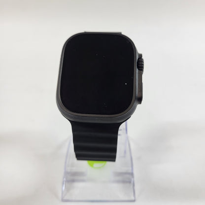 Factory Unlocked Apple Watch Ultra 3 49MM Titanium Black Sport Band MF0J4LW/A