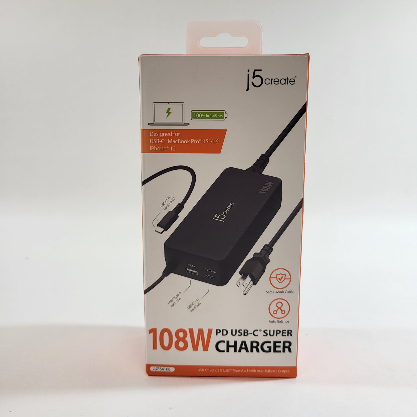 j5 Create 108W Super Charger JUP34108