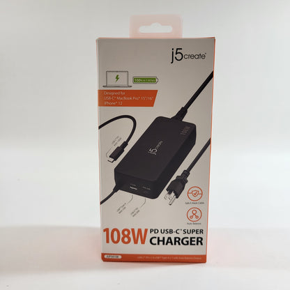 j5 Create 108W Super Charger JUP34108