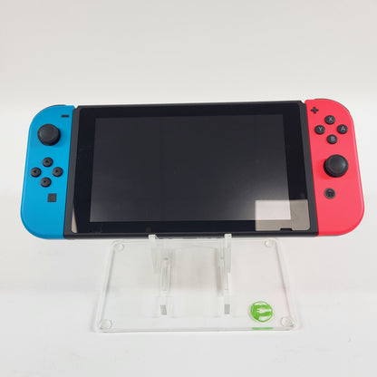 Nintendo Switch v2 Video Game Console HAC-001(-01)  Red/Blue