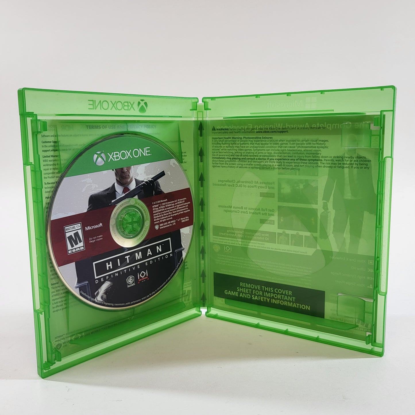 Hitman: Definitive Edition (Microsoft Xbox One, 2018)