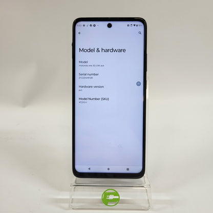 Verizon Motorola One 5G UW ACE 64GB 12 Black XT2113-1