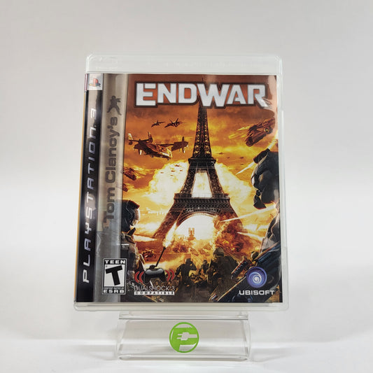 End War: Limited Bluetooth Headset Edition (Sony PlayStation 3 PS3, 2008)