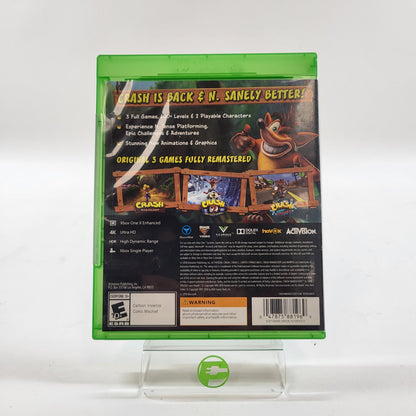 New Crash Bandicoot N. Sane Trilogy (Microsoft Xbox One, 2018)