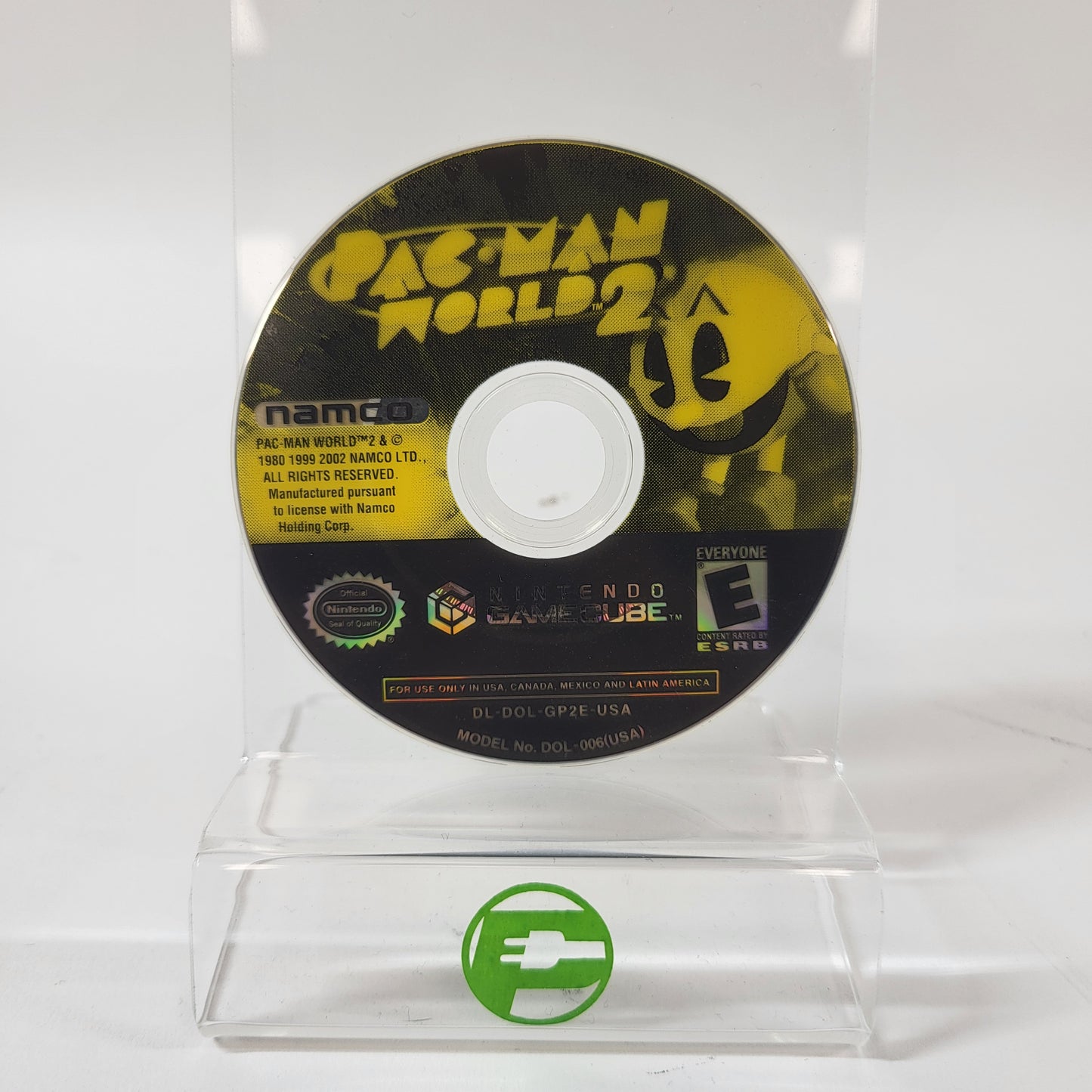 Pac-Man World 2 (Nintendo GameCube, 2002) Disc Only