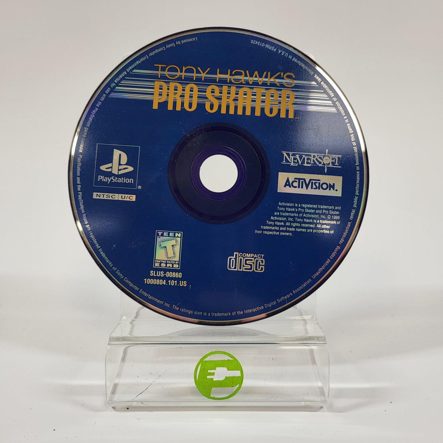 Tony Hawk (Sony PlayStation 1 PS1, 1999)
