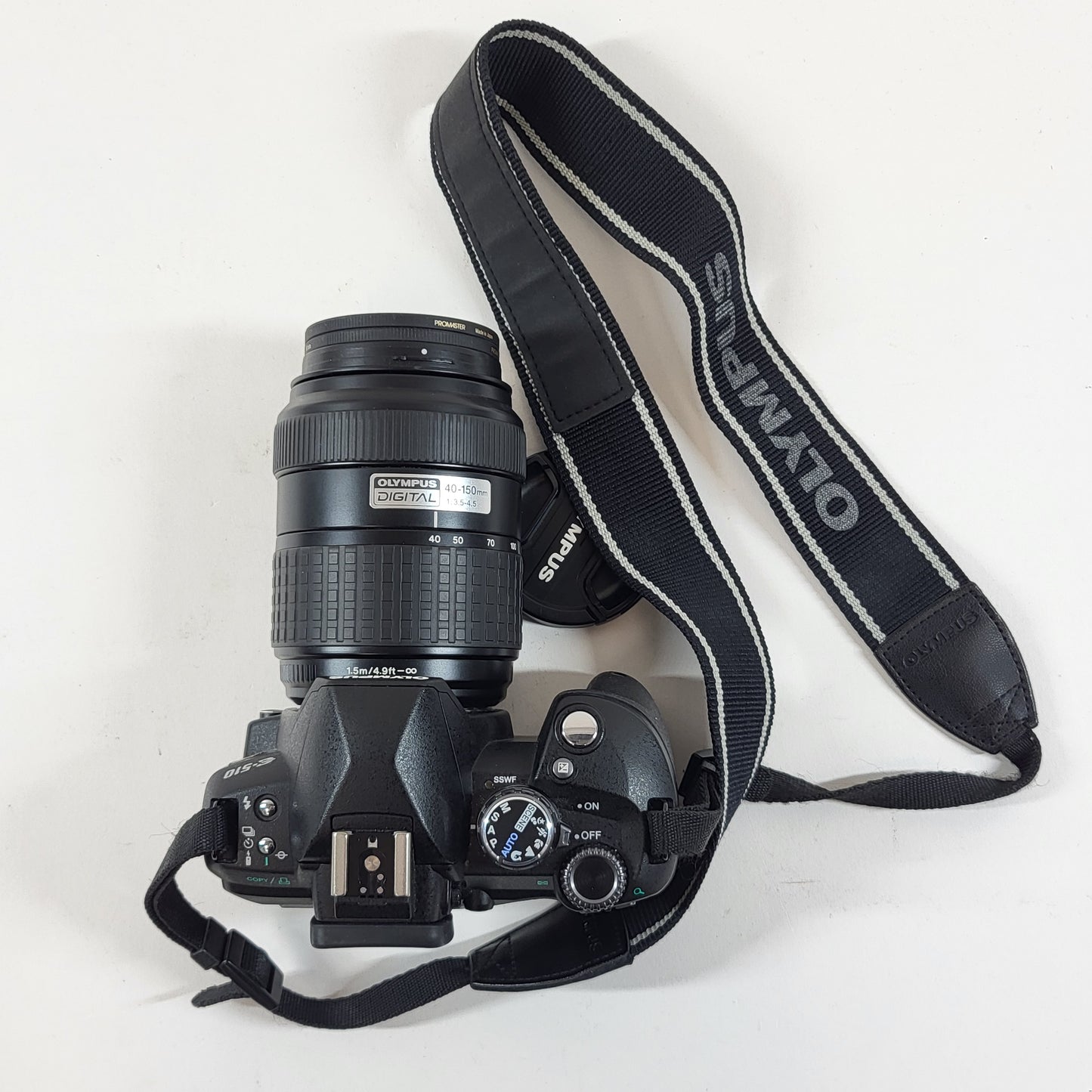 Olympus E-510 10.0MP Micro Four Thirds 4/3 Mount Digital Camera Bundle READ
