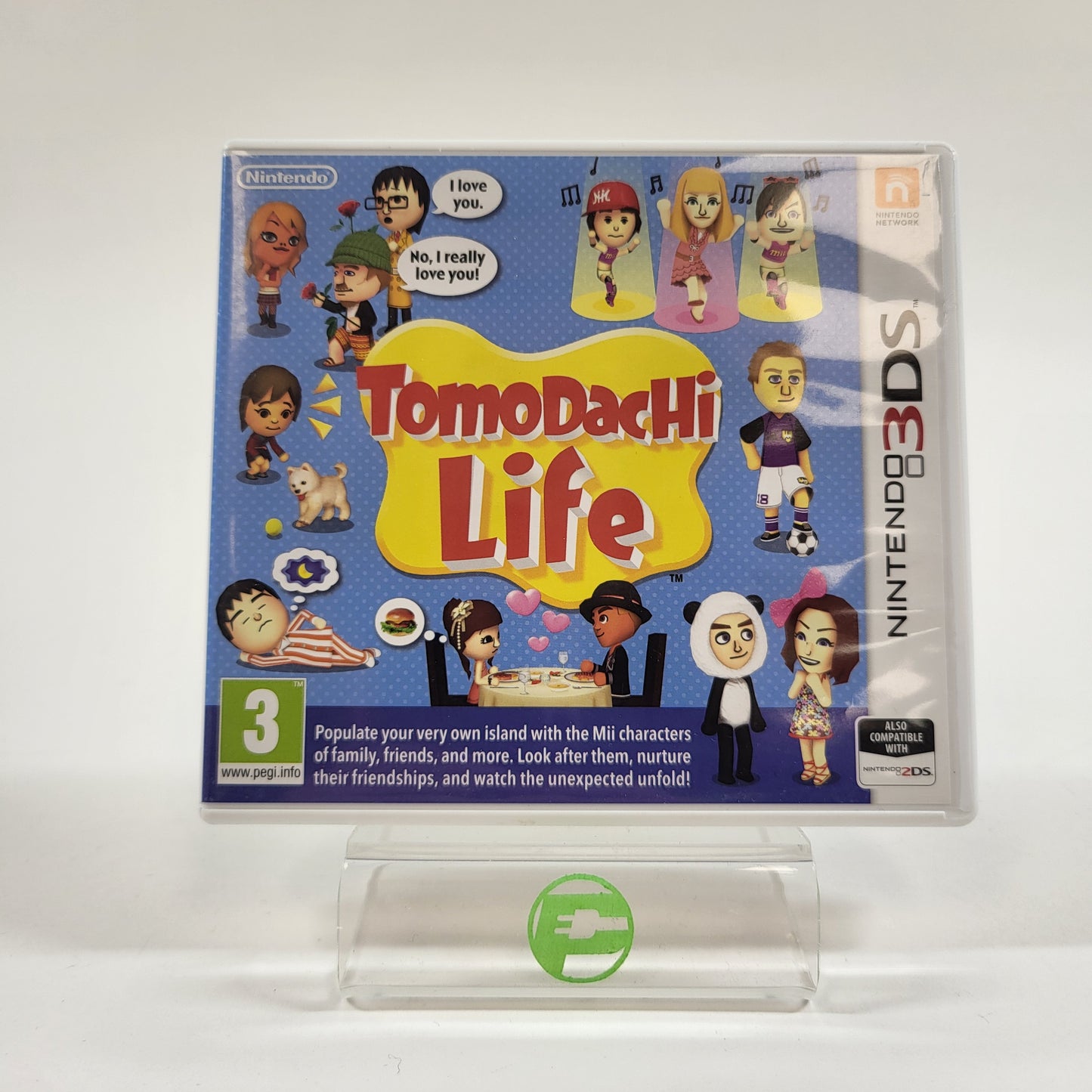 Tomodachi Life PAL (Nintendo 3DS, 2014) Region Locked