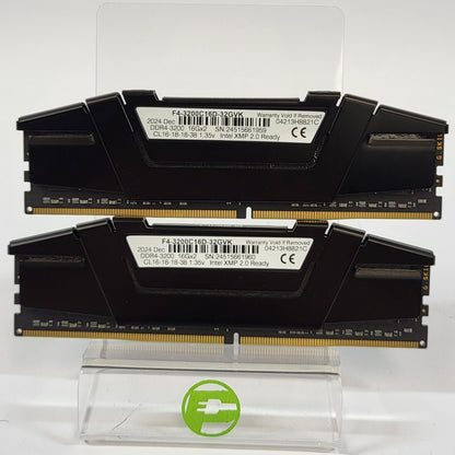 G.Skill Ripjaws V 32GB (2x16GB) RAM DDR4 3200MHz F4-3200C16D-32GVK