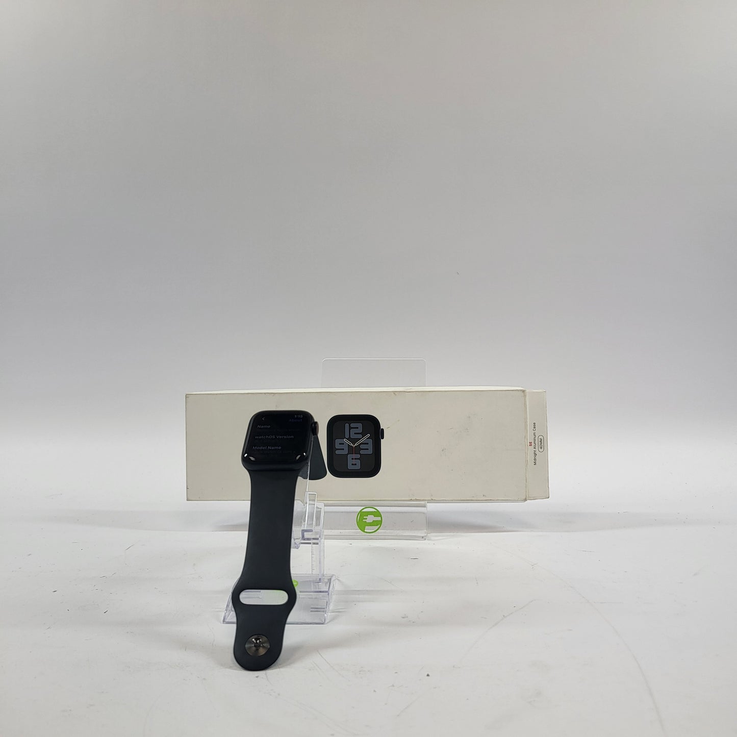 Unlocked Apple Watch SE 2nd Gen 40MM Midnight Aluminum Black Sport Band 