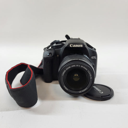 Canon EOS Rebel T1i 15.1MP Full Frame Digital Camera Bundle READ