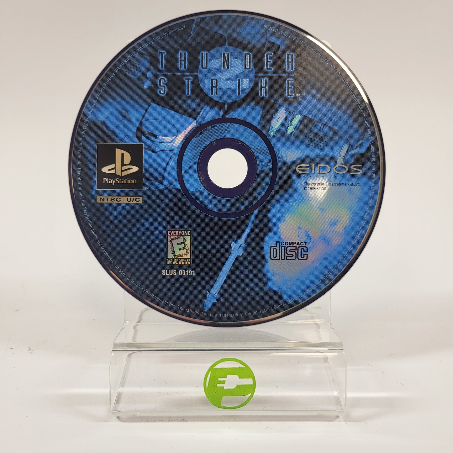 Thunder Strike 2 (Sony PlayStation 1 PS1, 1995)