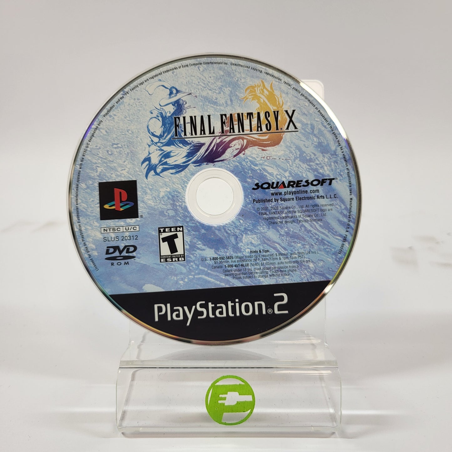 Final Fantasy X (Sony PlayStation 2 PS2, 2001)