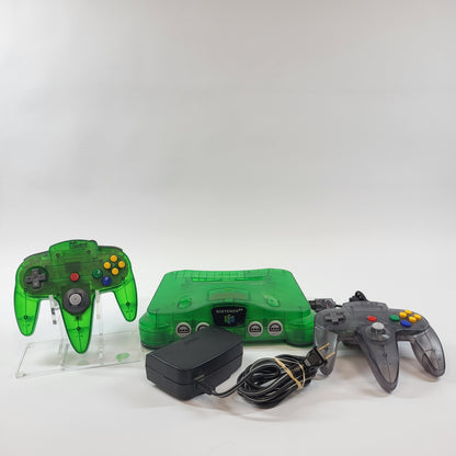 Nintendo N64 Console Gaming System NUS-001 Jungle Green