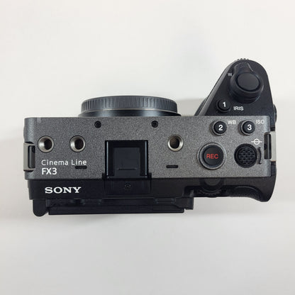 Sony Cinema Line FX3 12.1MP Cinema Camera 43 Shutter Count