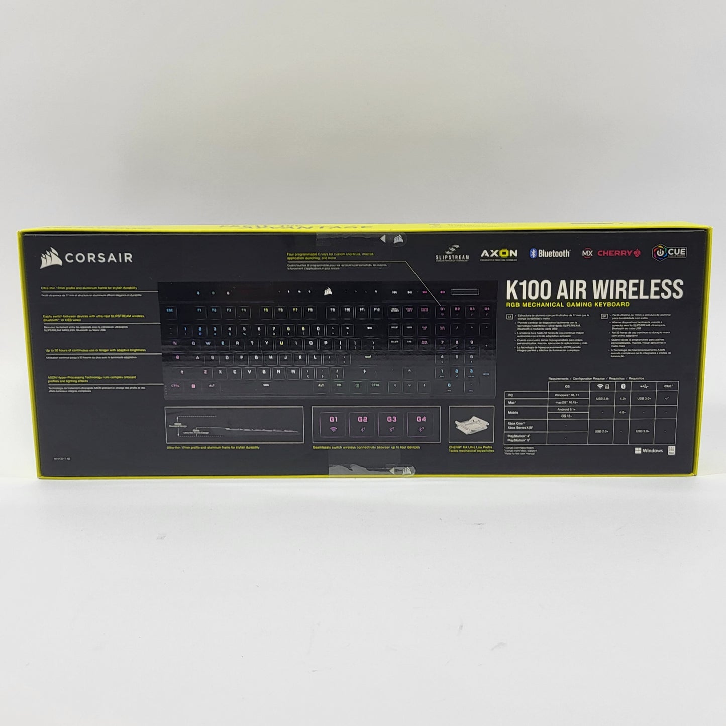 Corsair K100 Air RGP0119 Wireless Gaming Keyboard Black