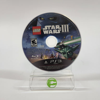 LEGO Star Wars III: The Clone Wars (Sony PlayStation 3 PS3, 2011) Disc Only