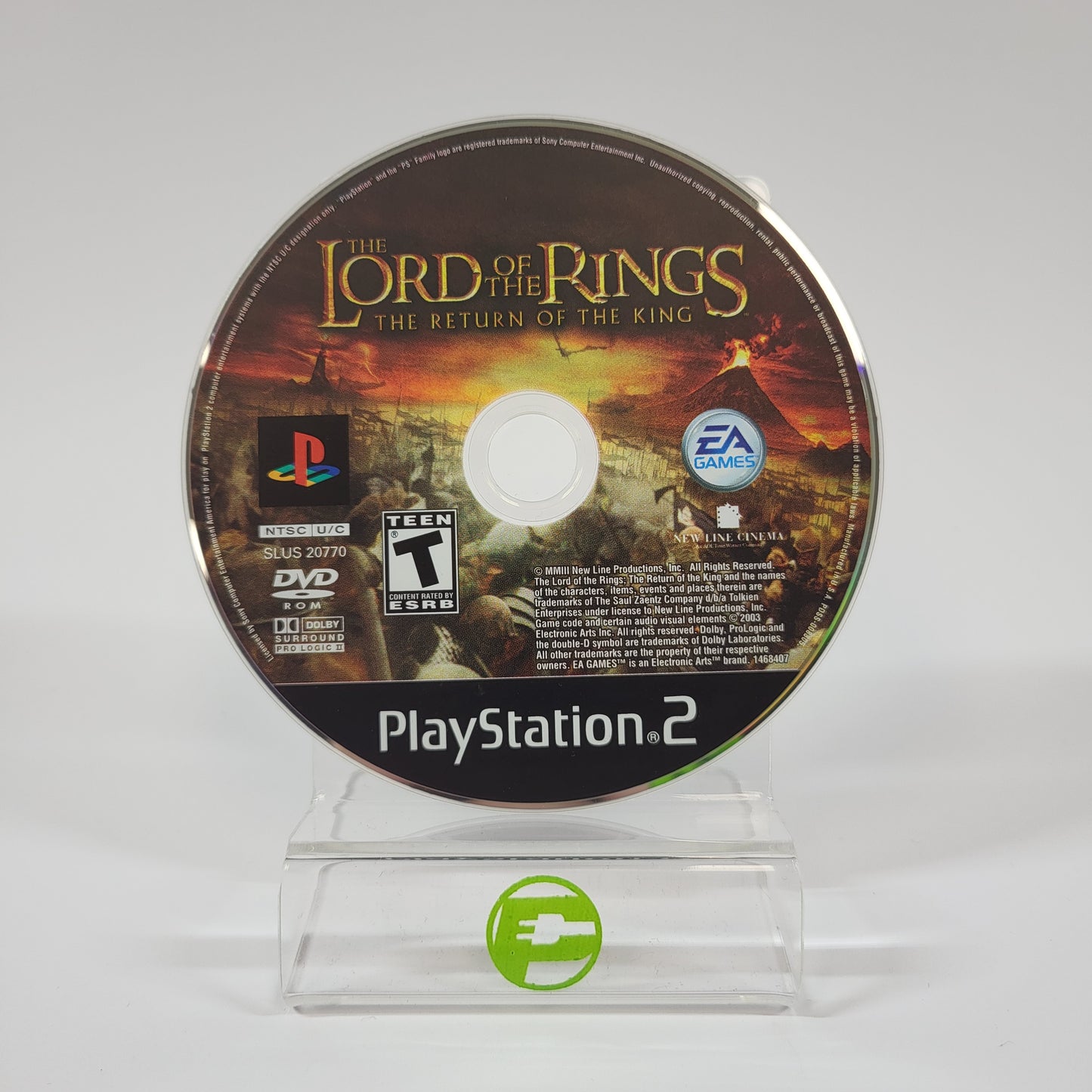 Lord of the Rings Return of the King (Sony PlayStation 2 PS2, 2003)