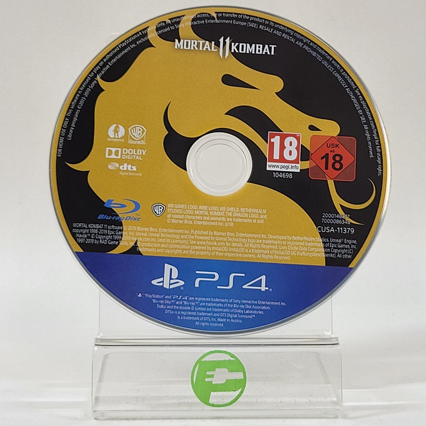 Mortal Kombat 11 (Sony PlayStation 4 PS4, 2019) PAL