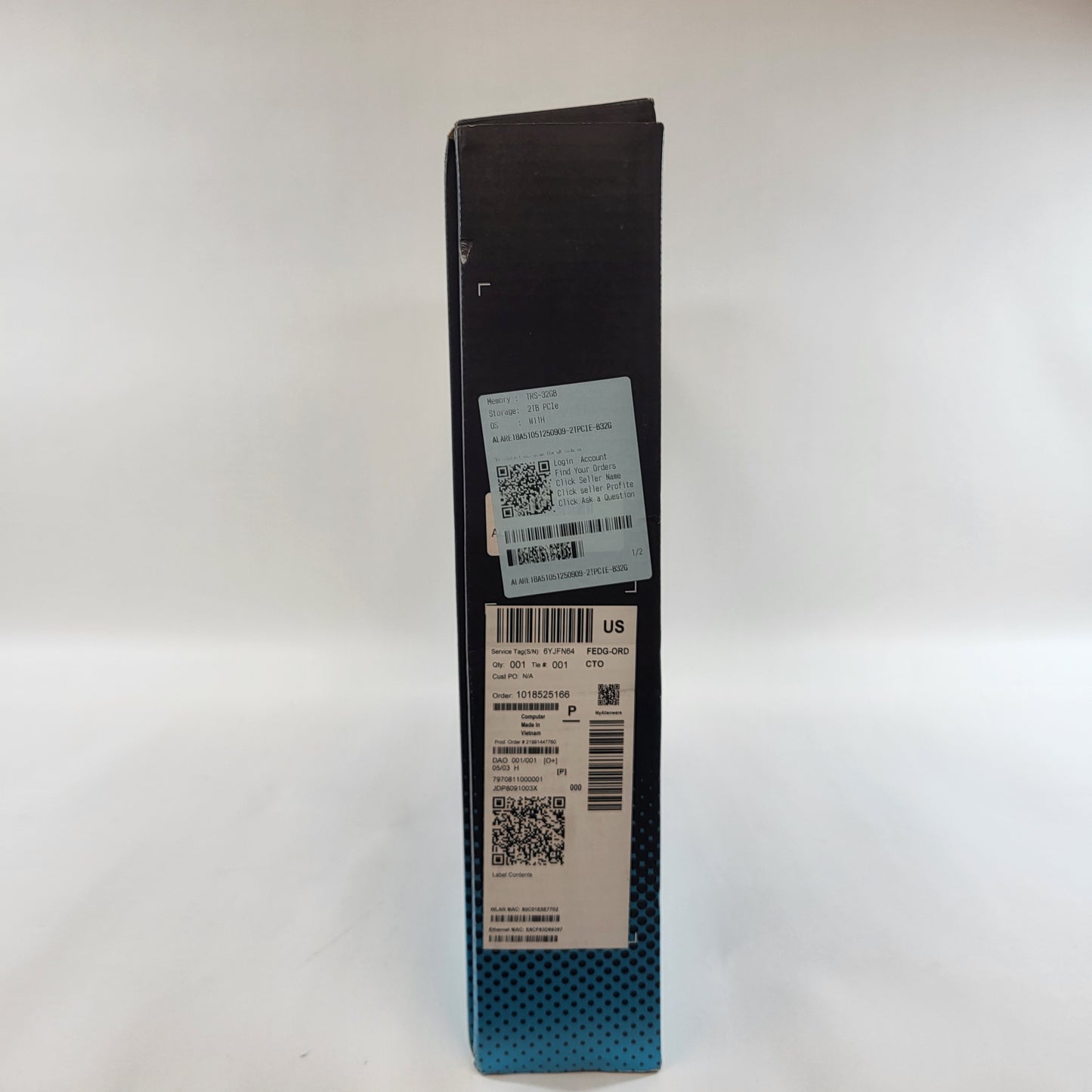 New Alienware 18 AREA-51 18" Core Ultra 9 275HX 32GB RAM 2TB RTX 5080