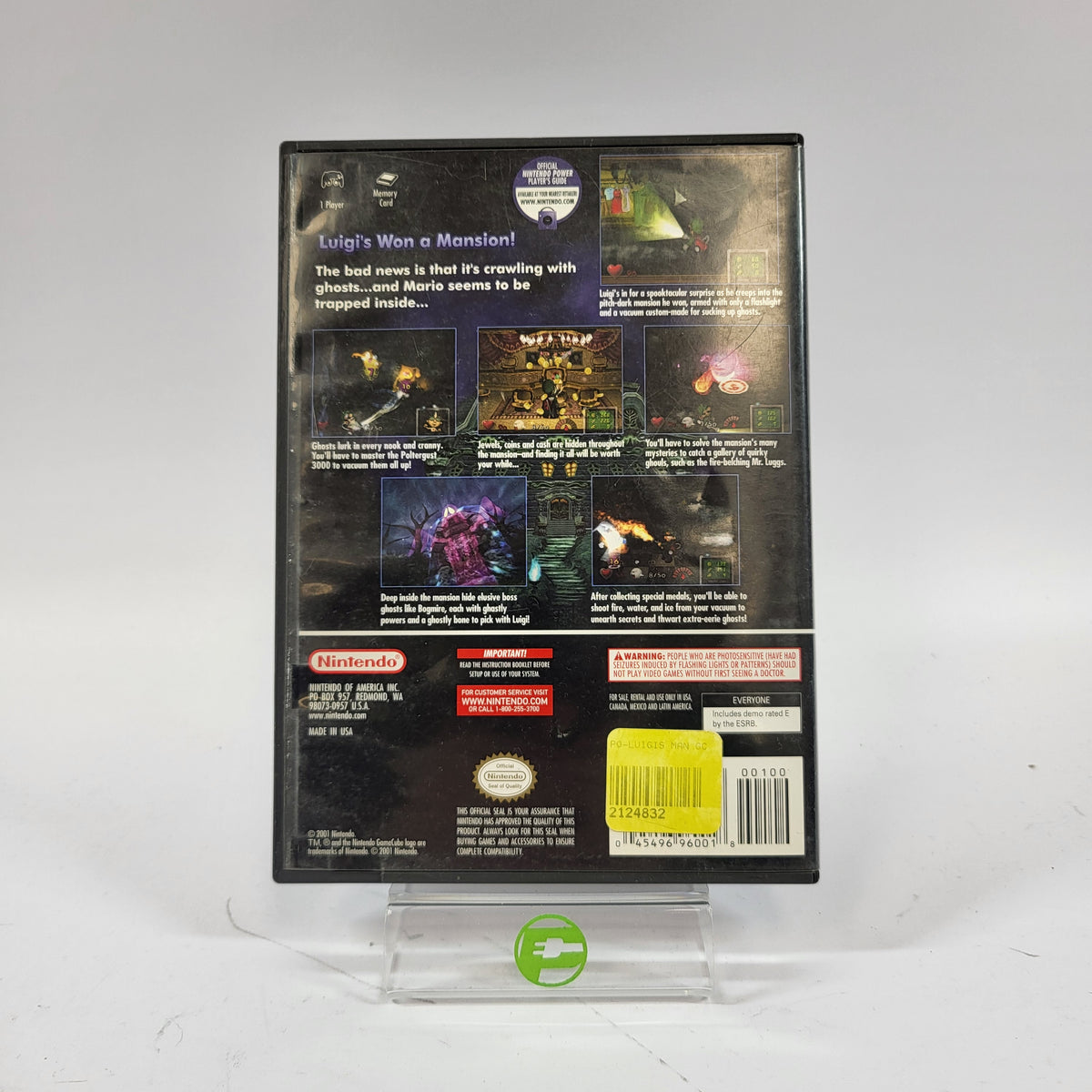 Luigi's Mansion (Nintendo GameCube, 2001)